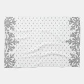 銀雪片 キッチンタオル (横)