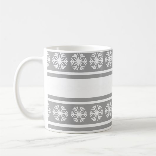 銀雪片 コーヒーマグカップ (左)