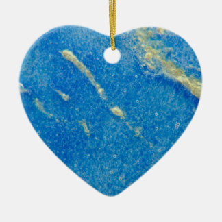 銀青色溶融ガラス セラミックオーナメント