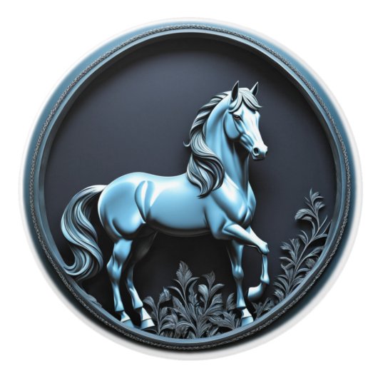 銀馬 セラミックノブ (正面)