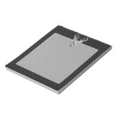 銀鹿オンカーボンファイバースタイルデコール ノートパッド (回転)