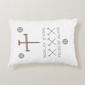 銀30枚で販売 アクセントクッション (正面)