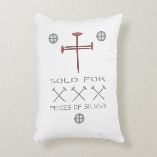 銀30枚で販売 アクセントクッション (正面(垂直))