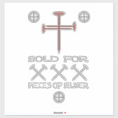 銀30枚で販売 シール (シート)