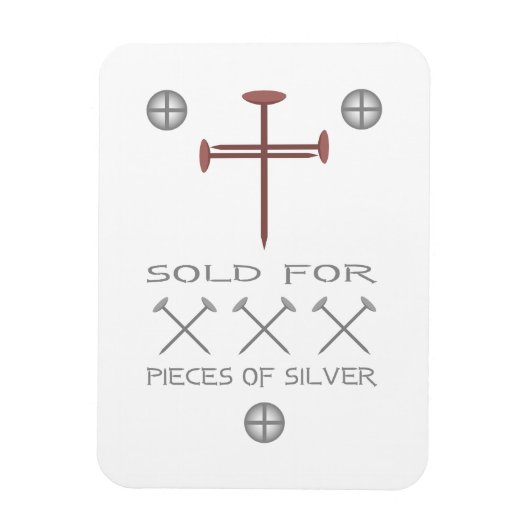 銀30枚で販売 マグネット (縦)