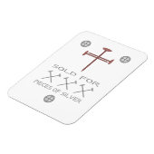 銀30枚で販売 マグネット (左側)