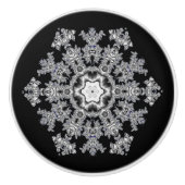 銀 セラミックノブ (正面)