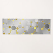 銀，ボール，光沢，球体，ラウンド，金属，メタリ ヨガマット (正面(横))