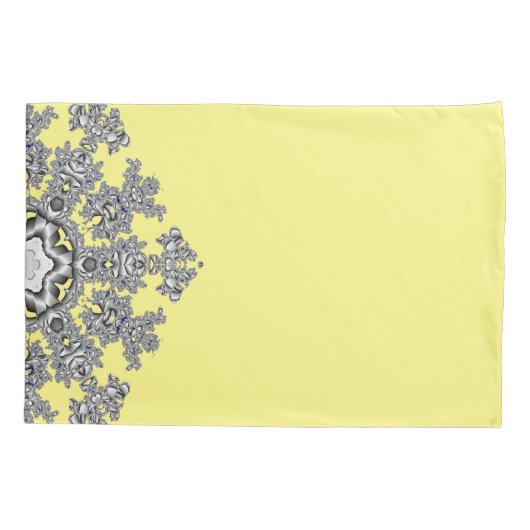 銀 枕カバー (裏面-左)