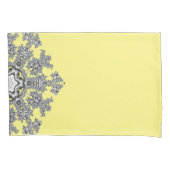 銀 枕カバー (正面左)