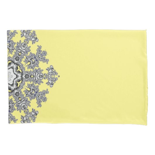 銀 枕カバー (正面左)