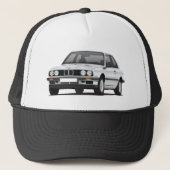銀BMW 3シリーズ(E30) キャップ (正面)