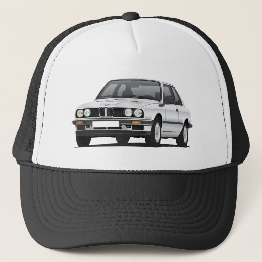 銀BMW 3シリーズ(E30) キャップ (正面)