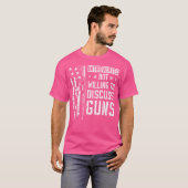 銃おもしろいのジョーク Tシャツ (正面フル)