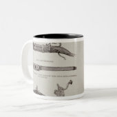 銃および開発 ツートーンマグカップ (正面左)