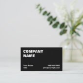 銃が付いているゾンビのスカル 名刺 (スタンド正面)