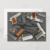 銃だ！ ポストカード (正面/裏面)