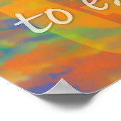 銃ではない芸術 ポスター (角)