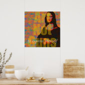 銃ではない芸術 ポスター (キッチン)