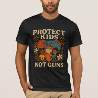 銃ではなく子供を守ろうはスローガンではなく運動です Tシャツ