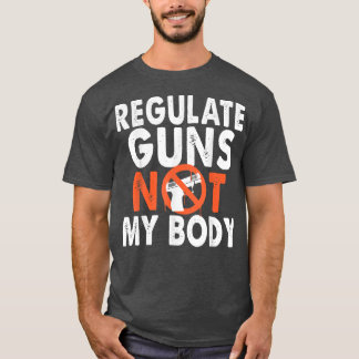 銃ではなく私の体 Tシャツ