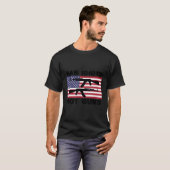 銃ではなく銃を禁止する銃の所有者 Tシャツ (正面フル)