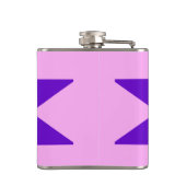 銃で紫とピンクのフラスコを殺す フラスク (裏面)