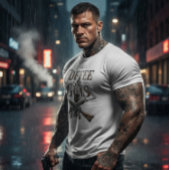 銃とコーヒー トライブレンドTシャツ