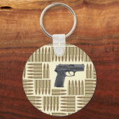 銃と弾丸 キーホルダー (正面)