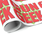 銃のギークv2 ラッピングペーパー (ロールコーナー)