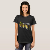 銃のサイズが全てだ 面白い銃器 二番目の修正 Tシャツ (正面フル)