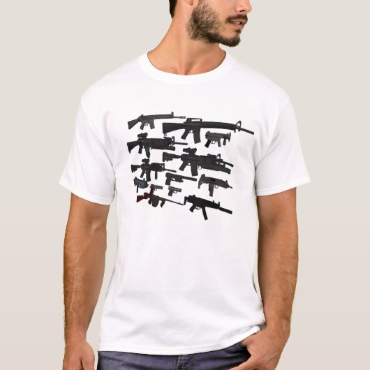 銃のミサイル発射機のヴィンテージは緑レディースティー軍隊衰退しました Tシャツ (正面)