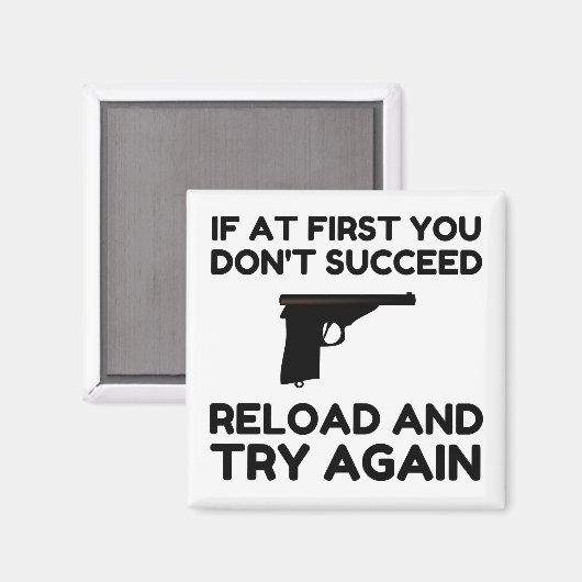 銃の再装填 マグネット (正面/裏面)