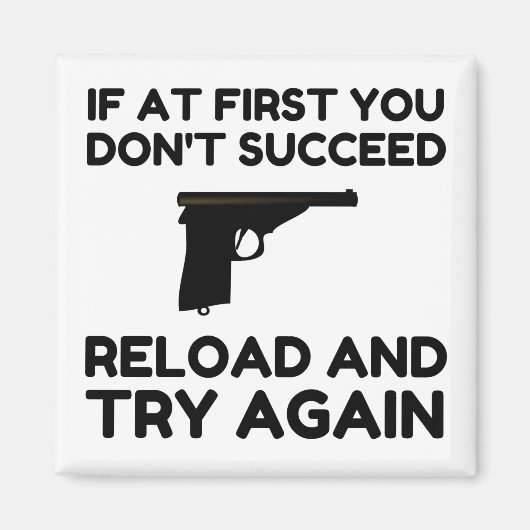 銃の再装填 マグネット (正面)