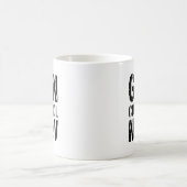 銃の制御を今すぐ コーヒーマグカップ (中央)