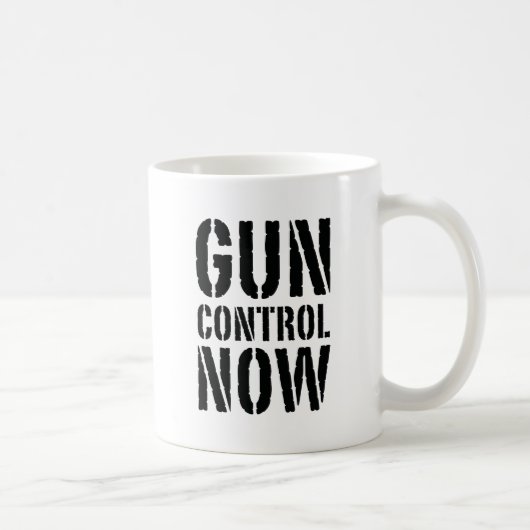 銃の制御を今すぐ コーヒーマグカップ (右)