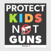 銃の制御 – 銃保護の暴力ではない子供 シール (シート)