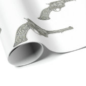 銃の包装紙 ラッピングペーパー (ロールコーナー)