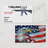 銃の名刺 名刺 (正面/裏面)