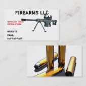 銃の名刺 名刺 (正面/裏面)