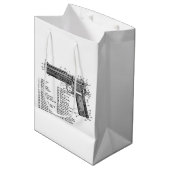 銃の図表V2 ミディアムペーパーバッグ (正面アングル)