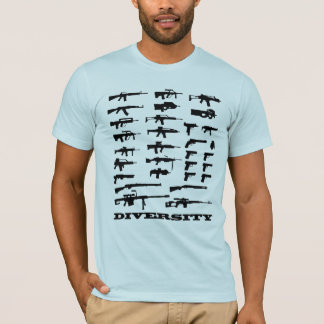 銃の多様性 Tシャツ