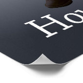 銃の大きさ ポスター (角)