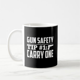 銃の安全規則1 運One コーヒーマグカップ