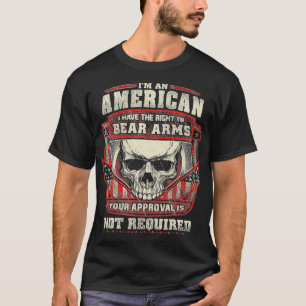 銃の対照権T型武器 Tシャツ