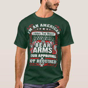 銃の対照権T型武器 Tシャツ