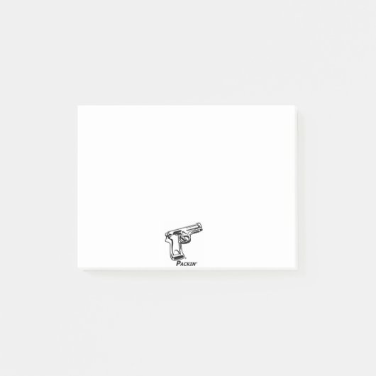 銃の後it®ノート ポストイット (正面)