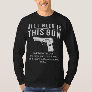 銃の愛好家の夢 – ロックされ、ロードされたTシャツ Tシャツ