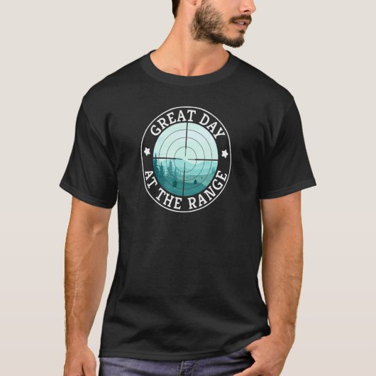 銃の所有者 – 素晴らし射撃、 発砲範囲での日 – 2A S Tシャツ (正面)