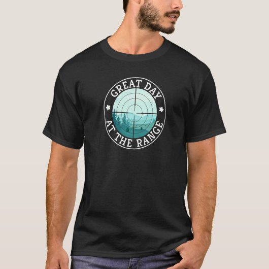 銃の所有者 – 素晴らし射撃、 発砲範囲での日 – 2A S Tシャツ (正面)